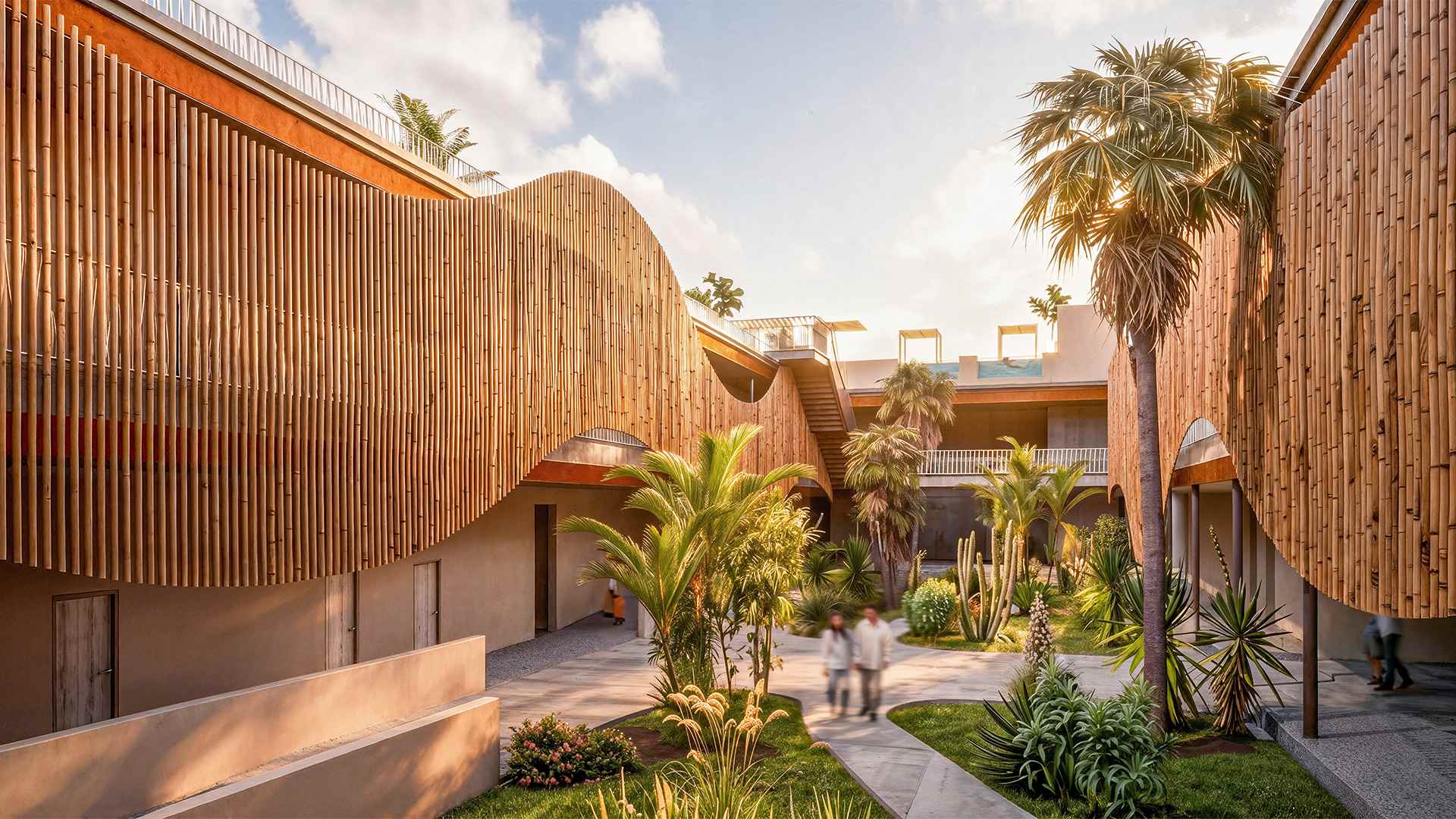 patio tui blue sevilla suites rendering