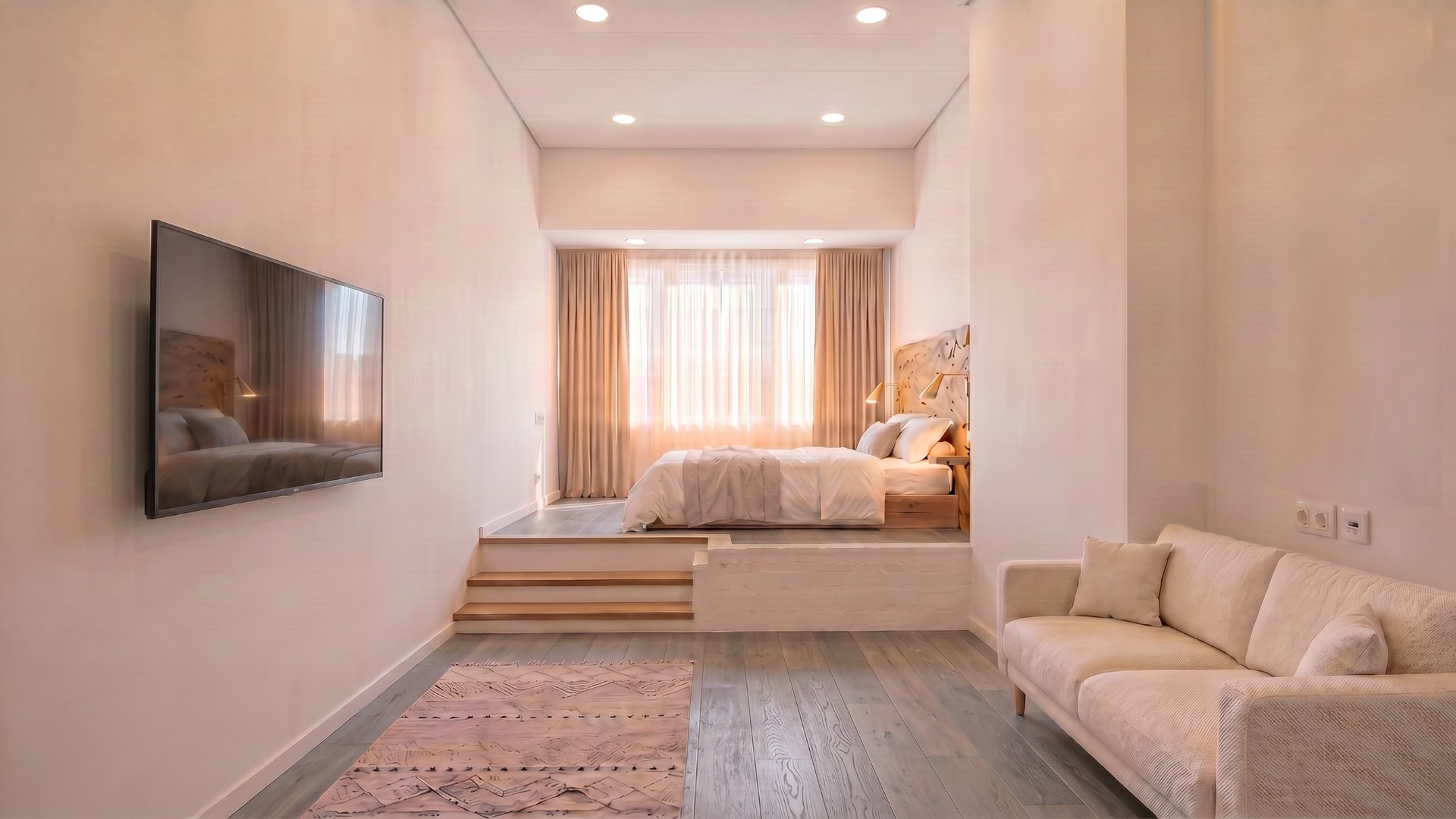 Studio apartment in the TUI BLUE Sevilla Suites rendering