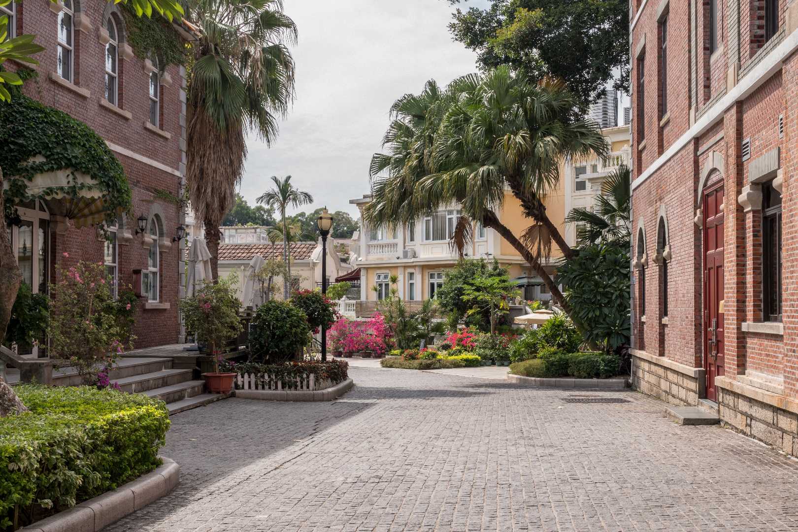 Kolonialbauten in Gulangyus Altstadt