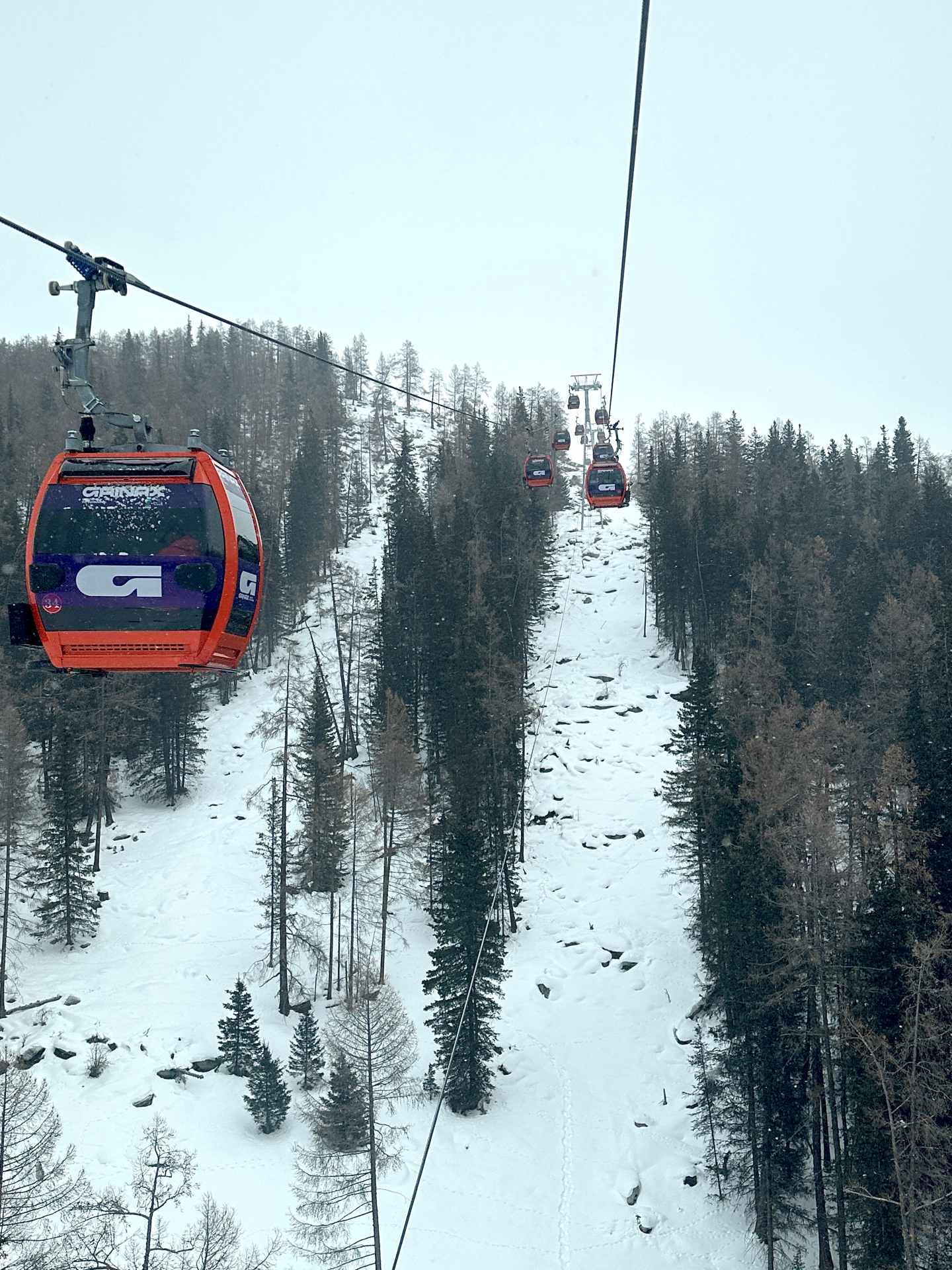Ski lift at Keketuohai resort
