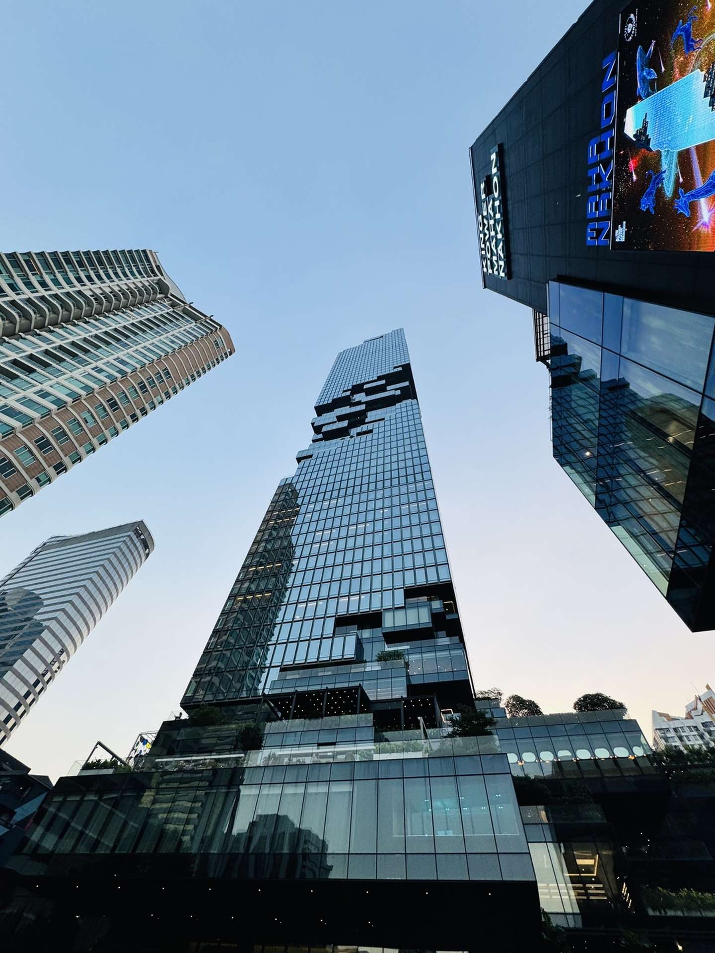 MahaNakhon - the 2nd tallest building in Bangkok