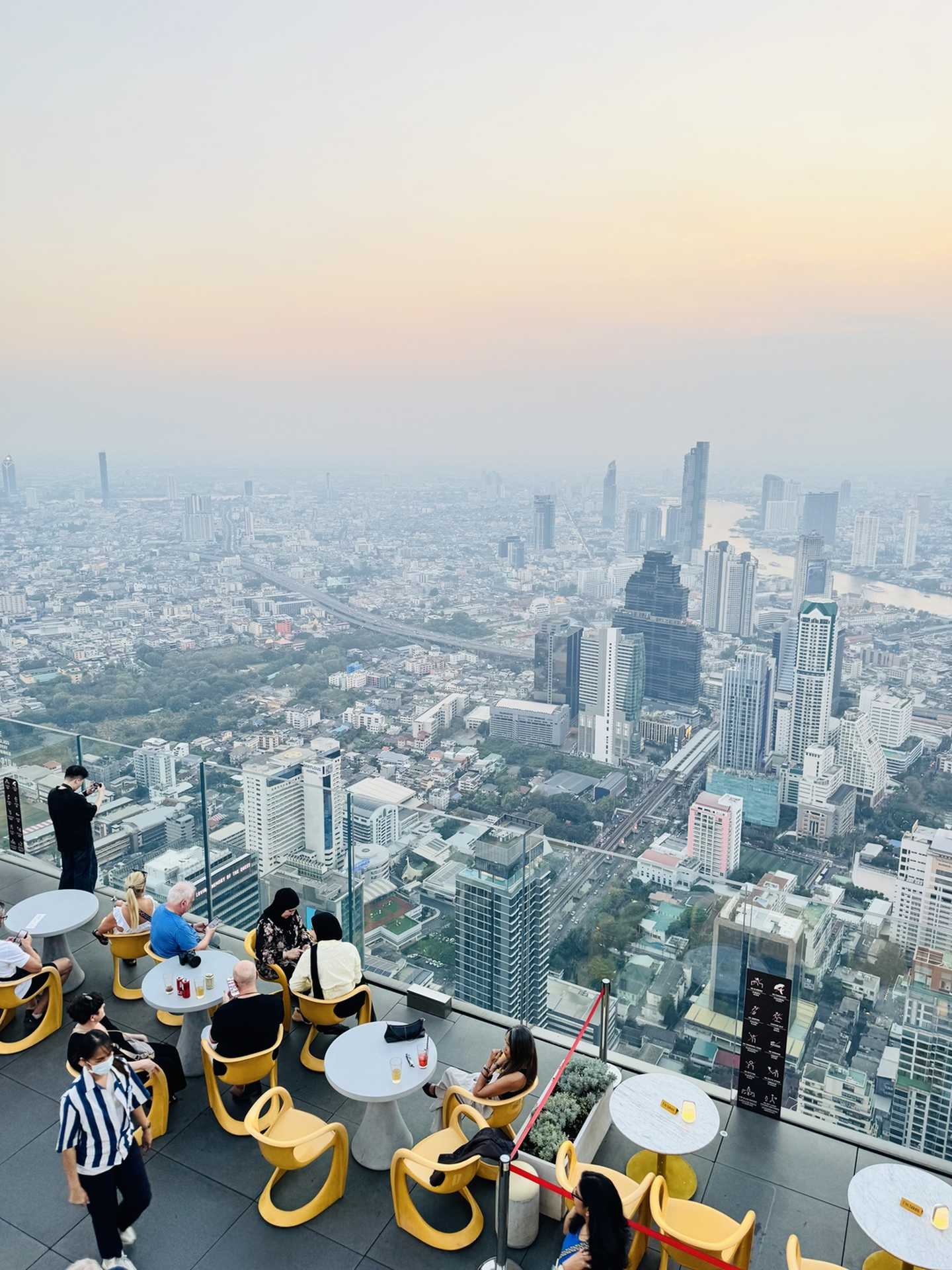 panoramic view at Mahanakhon