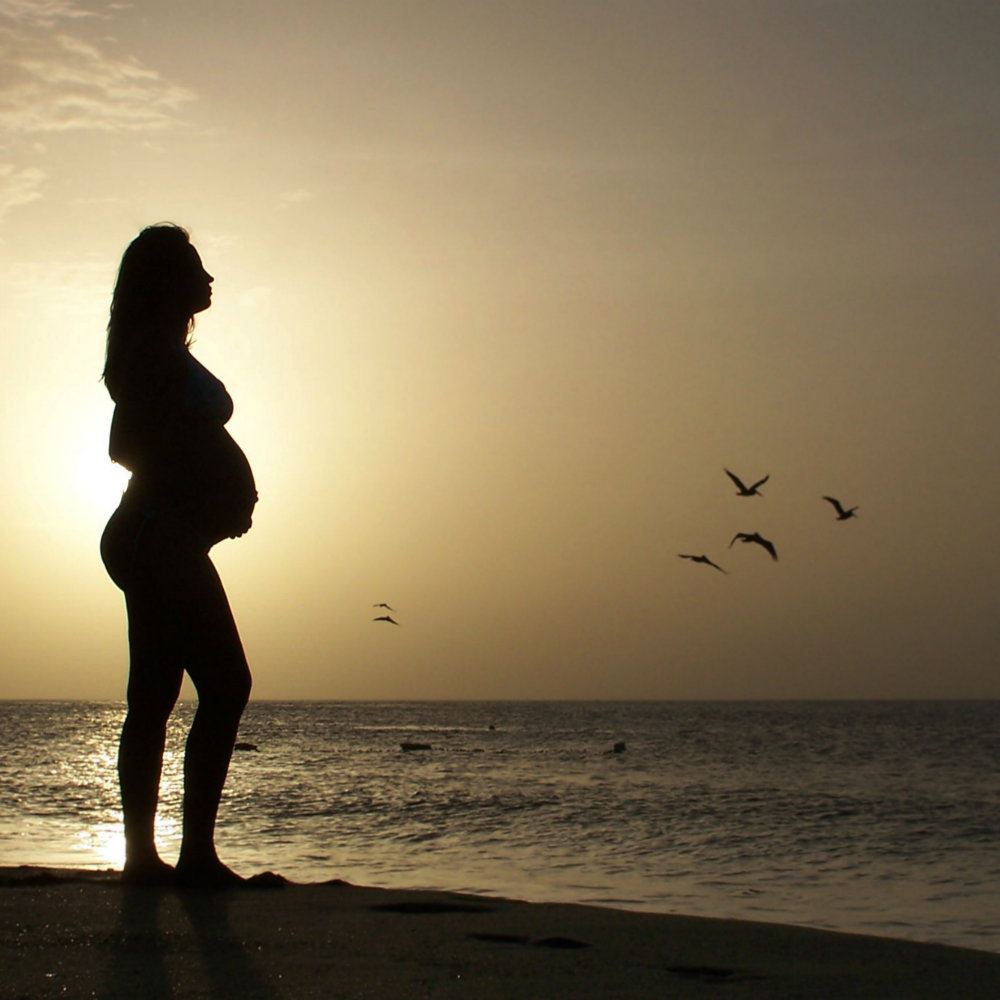 Sunset Pregnancy Babymoon