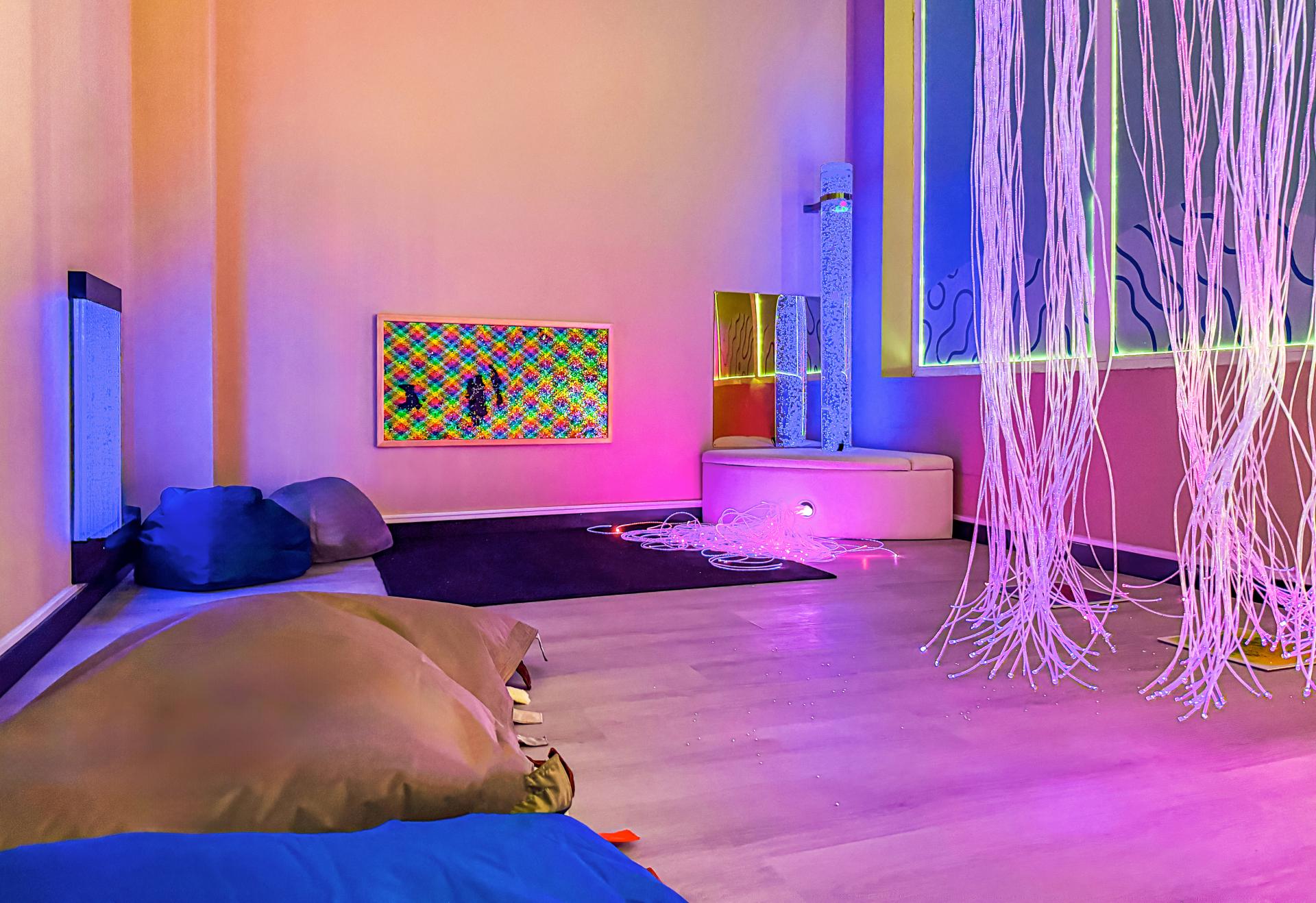 tui blue aura sensory room