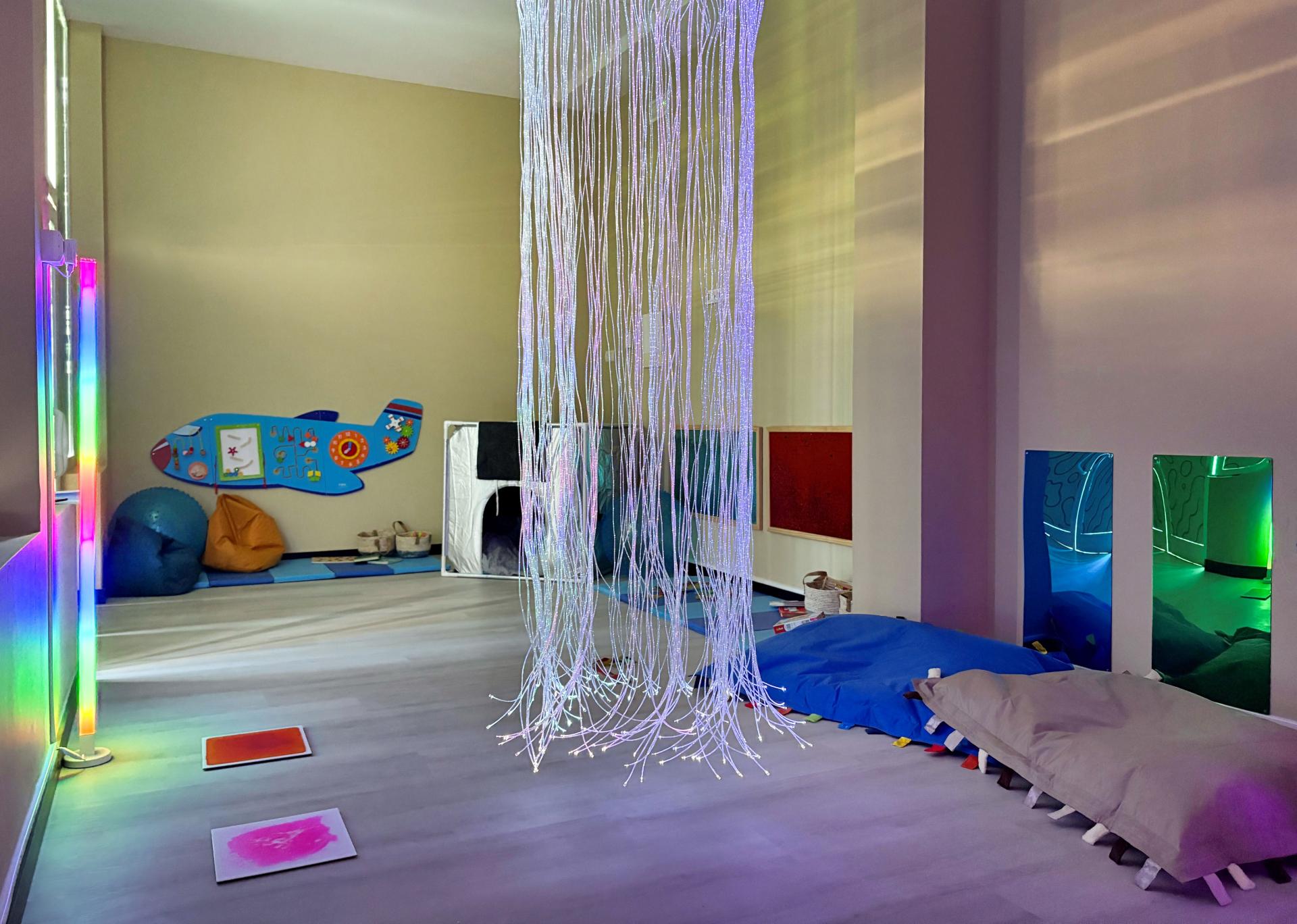 tui blue aura sensory room