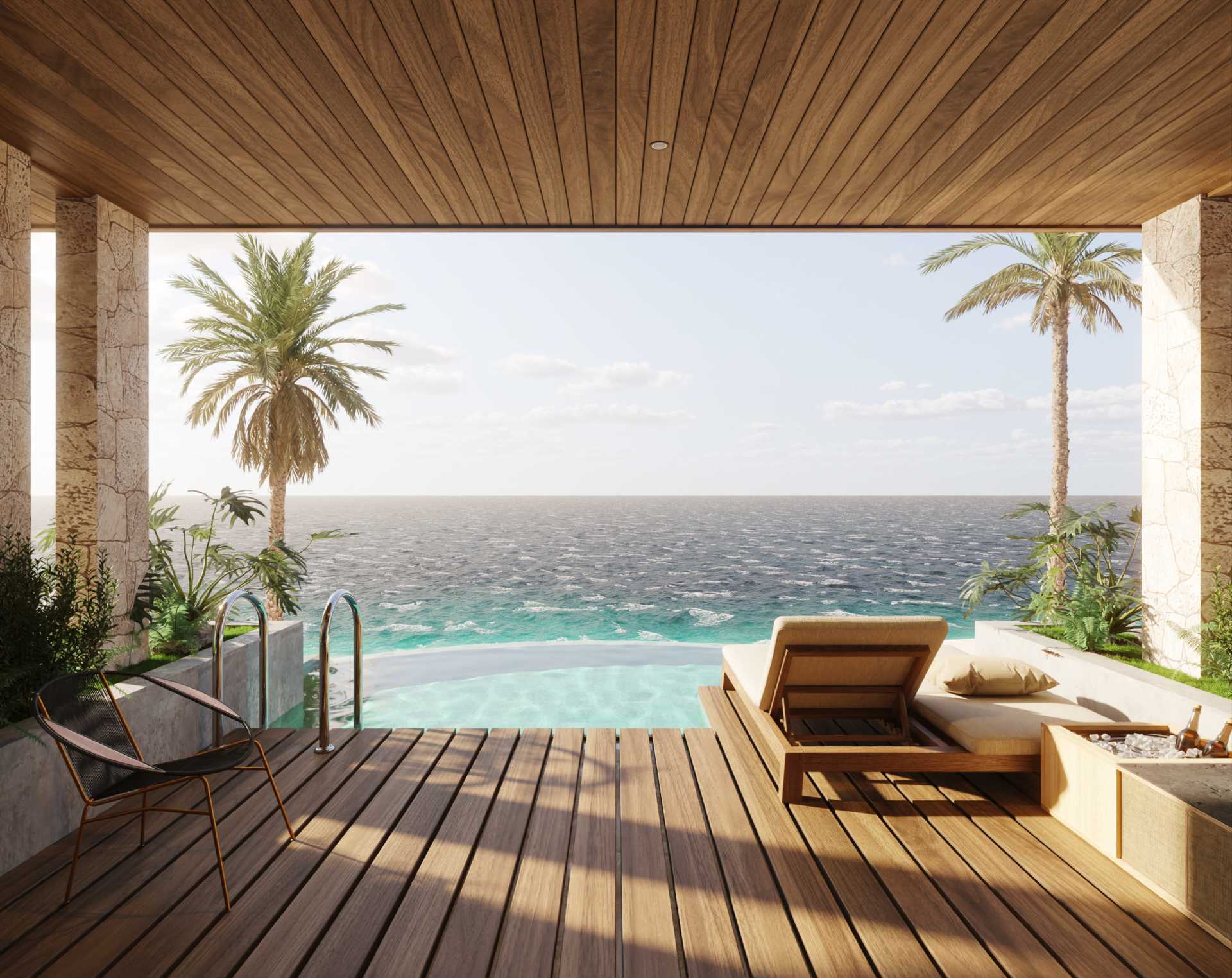 Die Juniorsuite mit Swim-up-Pool des TUI BLUE Curacao