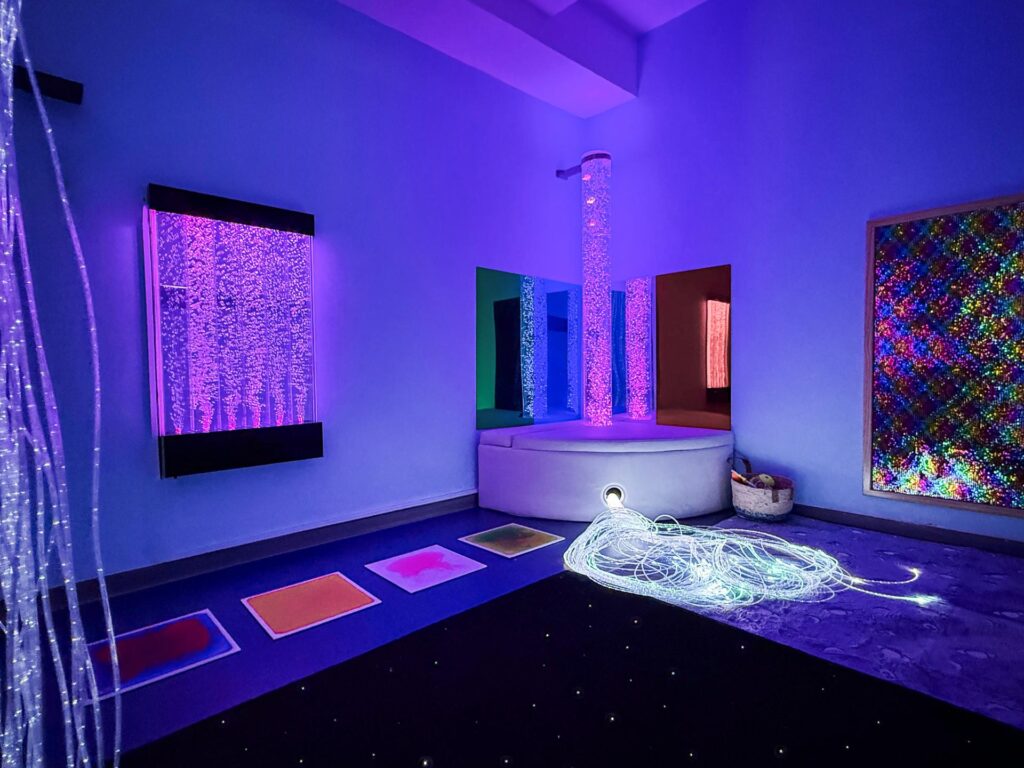 tui blue nausicaa beach sensory room