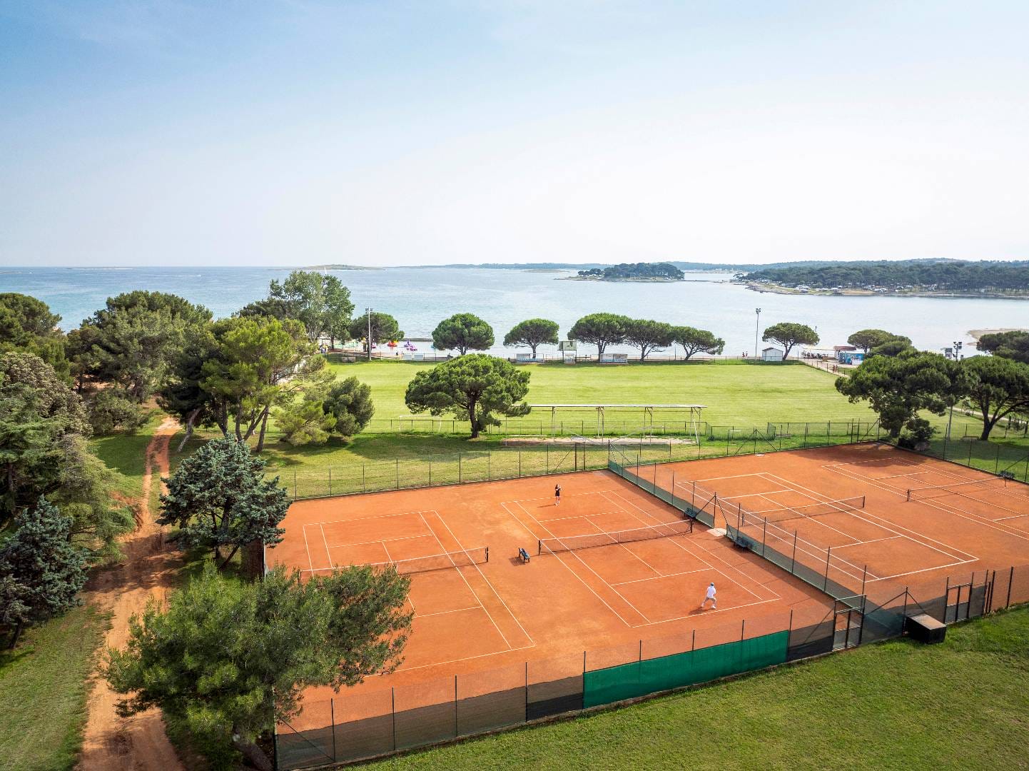 Tennisplätzen im TUI BLUE Medulin